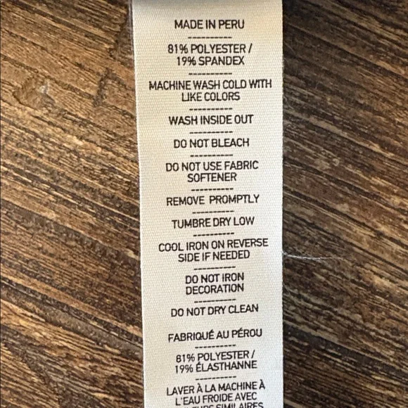 Rhone Women's 16" Course to Court Printed Skort Size Large EUC - Picture 9 of 10